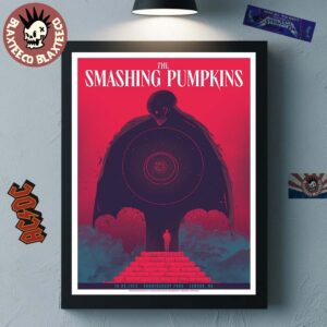 The Smashing Pumpkins London UK 2025 Tour Merch Poster At Gunnersbury Park On August 10 2025 Home Decor Poster Canvas