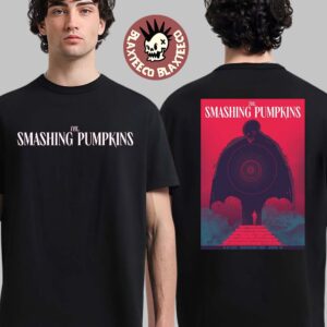 The Smashing Pumpkins London UK 2025 Tour Merch Poster At Gunnersbury Park On August 10 2025 Two Sided T-Shirt