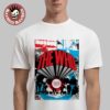 Dave Matthews Band Stateline Nevada 2025 Poster At Lake Tahoe Amphitheatre At Caesars Republic On August 26 2025 T-Shirt