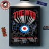 Wilco Ogden Utah 2025 Show Poster At Ogden Amphitheater On August 20 2025 The T-Rex Bones Art Home Decor Poster Canvas