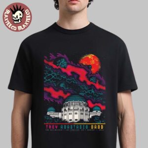 Trey Anastasio Band Los Angeles California 2025 Gig Poster At The Bellwether On August 1 2025 T-Shirt