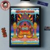 Blink 182 Hollywood Florida 2025 Gig Poster At Hard Rock Live On August 28 2025 Missionary Impossible Tour Skeleton Punk Rabbit Art Home Decor Poster Canvas