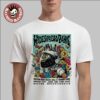 Widespread Panic Boston Massachusetts Event Tee At MGM Music Hall At Fenway Park On August 21 22 And 23 2025 Baseball Theme Two Sided T-Shirt
