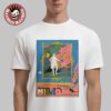 Wilco Bonner Montana 2025 Gig Poster For Show At KettleHouse Amphitheater On August 22 2025 T-Shirt