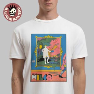 Wilco Bonner Montana 2025 Gig Poster For Show At KettleHouse Amphitheater On August 22 2025 T-Shirt