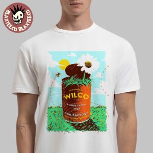 Wilco Chesterfield Missouri 2025 Gig Poster At The Factory On August 12 2025 Classic T-Shirt