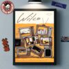 Wilco Springfield Missouri 2025 Event Poster At Gillioz Theatre On August 13 2025 Home Decor Poster Canvas