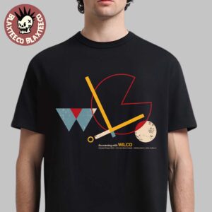 Wilco Edmonton AB Canada 2025 Event Poster At Northern Alberta Jubilee Auditorium On August 30 2025 Unisex T-Shirt