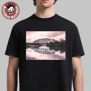 Wilco Pittsburgh PA 2025 Gig Poster At Heinz Hall On August 6 2025 Unisex T-Shirt