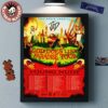 Billy Strings Vancouver BC Canada 2025 Event Poster At Commodore Ballroom On August 19 2025 Home Decor Poster Canvas