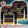ACDC Xmas Hell Bells Lock Up Your Presents Holiday 2025 Christmas Jumper Multicolour Ugly Sweater