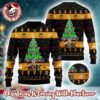 ACDC Funny Band Graphics Vintage Pink Christmas Ugly Sweater 2025