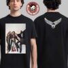 Aerosmith X Yungblud One More Time Black And White Photo Poster Two Sided T-Shirt