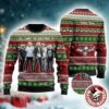 Avenged Sevenfold Black And White Beathbat And Logo Knitted Christmas Ugly Sweater