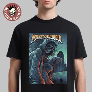 Avenged Sevenfold Chicago Illinois 2025 Night 1 Venue Poster At Soldier Field On August 31 2025 Unisex T-Shirt