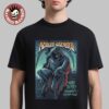 Avenged Sevenfold Chicago Illinois 2025 Night 1 And 2 Venue Poster Combined Art At Soldier Field On August 31 And September 1 2025 Two Sided T-Shirt