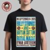 The Red Clay Strays Red Rocks Amphitheatre 2025 Merch In Morrison Colorado On September 14 2025 Charcoal Hoodie