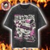 Blink-182 Huntsville Alabama 2025 Venue Tee At The Orion Amphitheater On September 22 2025 Rocket Rabbit Astronaut Vintage Washed T-Shirt