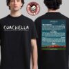 Parkway Drive 20 Year Anniversary European Tour 2025 Schedule Dates Two Sided T-Shirt