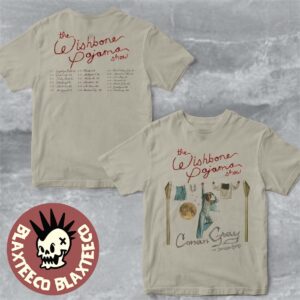 Conan Gray The Wishbone Pajama Show 2025 Tour Schedule Dates Two Sided Sand T-Shirt