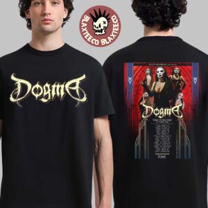 Dogma Time To Be Free US Tour 2025 Schedule Dates Two Sided T-Shirt