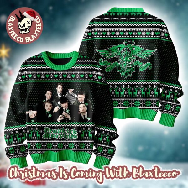 Dropkick Murphys The Meanest Of Times Band Photo Knitted Ugly Sweater For Fans 2025