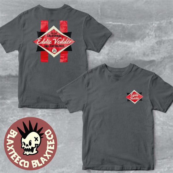 Eddie Vedder Ohana Festival 2025 Merchandise Dana Point CA At Doheny State Beach On September 26-28 2025 Longboard T-Shirt