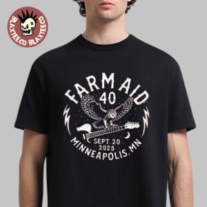 Farm Aid 40 Minneapolis Minnesota On September 20 2025 Barn Owl T-Shirt
