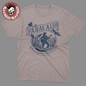 Farm Aid 40 Minneapolis Minnesota On September 20 2025 Rice Harvester T-Shirt