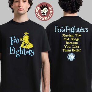 Foo Fighters Santa Ana California 2025 Pop Up Shop Merch Roswell Records At The Observatory September 15 2025 FF Playing The Old Songs T-Shirt
