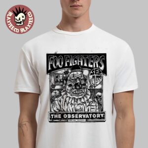 Foo Fighters Santa Ana California 2025 Venue Poster At The Observatory On September 15 2025 The Clown With Balloon Art Classic T-Shirt