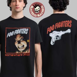 Foo Fighters Somewhere 2025 30th Tour Two Sided T-Shirt