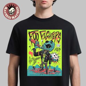 Foo Fighters Washington DC 2025 Venue Poster At The Black Cat On September 21 2025 Unisex T-Shirt