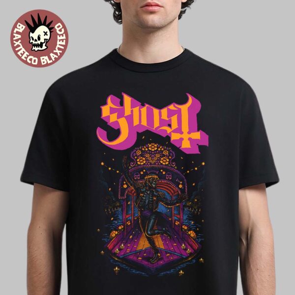 Ghost Mexico City Dates 2025 Tour Xochimilco MX Event T-Shirt