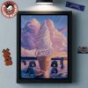 The Red Clay Strays Red Rocks Amphitheatre 2025 Night 1 Show Poster In Morrison Colorado On September 14 2025 Landscape Poster Canvas