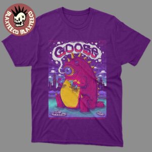 Goose Chicago Illinois 2025 Gig Poster At Huntington Bank Pavilion At Northerly Island On September 20 2025 Unisex T-Shirt
