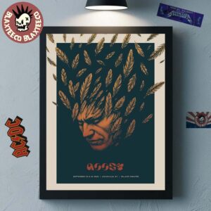 Goose Louisville Kentucky 2025 Gig Poster At The Palace Theatre On September 23-24 2025 The Man Leaf Art Home Decor Poster Canvas