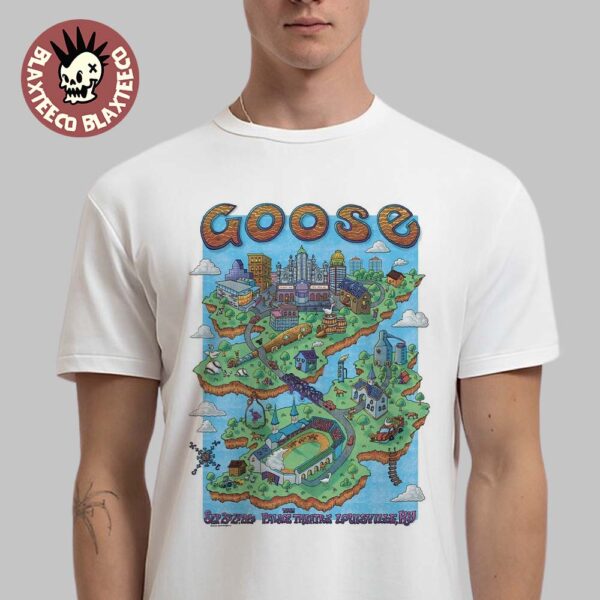 Goose Louisville Kentucky 2025 Venue Poster At The Palace Theatre On September 23-24 2025 Premium T-Shirt