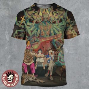 Gorillaz The Mountain Album Cover Band Member Art All Over Print Shirt