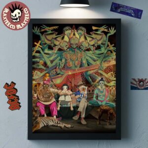 Gorillaz The Mountain Album Cover Band Member Art Home Decor Poster Canvas