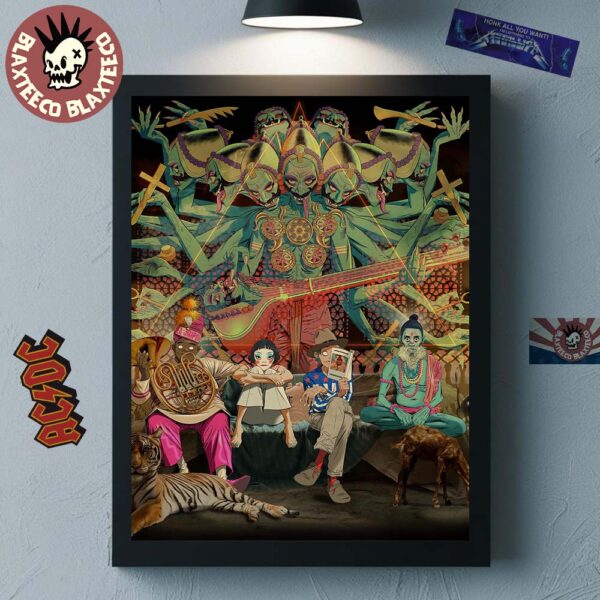 Gorillaz The Mountain Album Cover Band Member Art Home Decor Poster Canvas