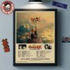 Gorillaz The Mountain Tour UK And Ireland Arenas 2026 Schedule Dates Home Decor Poster Canvas