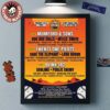 Tedeschi Trucks Band Detroit Michigan 2025 Venue Poster At Pine Knob On September 10 2025 Home Decor Poster Canvas