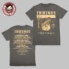 Drug Church Tour Across The USA 2025 Trippy Rabbits With Date Back Two Sided T-Shirt