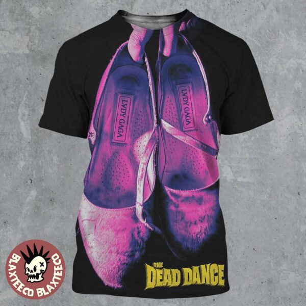 Lady Gaga The Dead Dance New Single From Wednesday Cover Art All Over Print Shirt