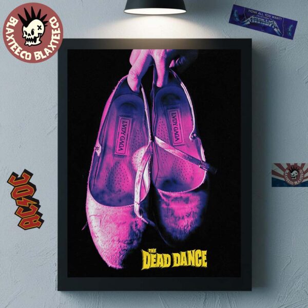 Lady Gaga The Dead Dance New Single From Wednesday Cover Art Home Decor Poster Canvas