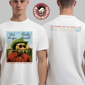 Leon Bridges And Charley Crockett The Crooner And The Cowboy Tour 2025 On September Schedule Dates Two Sided T-Shirt