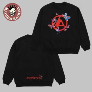 Linkin Park X Peace And After Japan From Zero World Tour 2025 James Jean Crewneck Sweatshirt