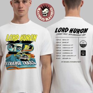 Lord Huron Strange Trails 10th Anniversary Tour Collection Two Sided T-Shirt