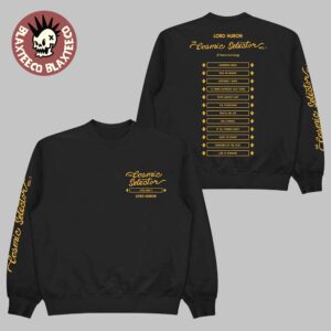 Lord Huron The Cosmic Selector Vol 1 Black Crewneck Sweatshirt